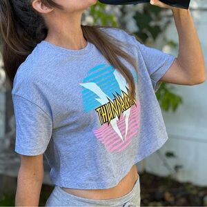 NEW Thundrbro Ladies Crop Top